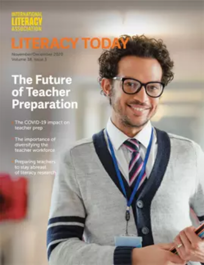 Cover of Literacy Today magazine